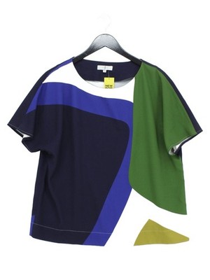 Jasper Conran Women's Top L Multi 100% Polyester Basic