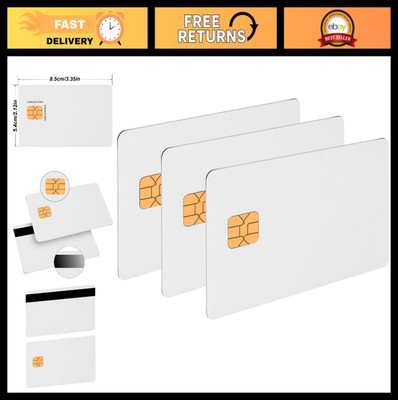 Unfused Java Chip Card 2 Track - 5 Pack for J3R180 JCOP4-180K, Secure & Durable