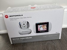 Motorola MBP33 Digital Wireless Video Baby Monitor 2.4GHz FHSS Night Vision