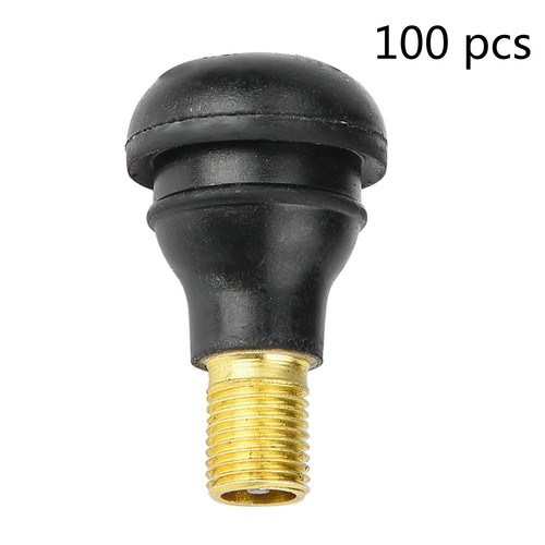 100 Pcs Car Motorcycle Universal Replacement Snap In Tire Tyre Valve Stem - Picture 13 of 13