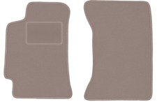 Fußmatten Automatten Vorne Velours Beige für Subaru Impreza GC 1993-2001