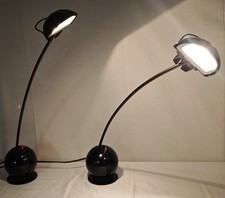 Valenti Alina – coppia lampade vintage da tavolo – Design Modernariato Space age