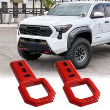 2Pcs Front Tow Hooks For Tacoma 2024 2025 2026/4Runner 2025-2026/F150 2009-2023