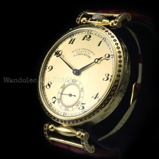 Reloj Hombre A. Lange & Sohn Vintage Original Reloj Bolsillo Movimiento Dial