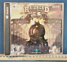 JP RAILROAD TYCOON 3 Mac 2 Discs Sealed Macsoft Macintosh No Box