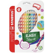 STABILO Bleistift EASYcolors Rechtsh&auml;nder / 12er Pack