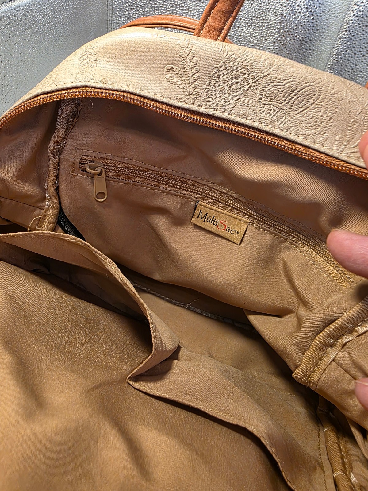 MultiSac Backpack purse Canves - image 10