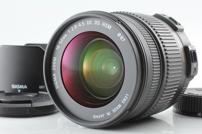 [Unused w/Hood] Sigma 18-50mm f/2.8-4.5 DC OS HSM Zoom Lens For Nikon From JAPAN