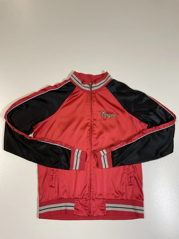 Chaqueta De Colección Y2K Enyce Cremallera Talla M Delgada Ligera McBling Hip Hop Foto 3 de 4