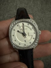 Gucci GG2570 Diamond Silver Dial Women's Watch YA142507 - Swiss Made