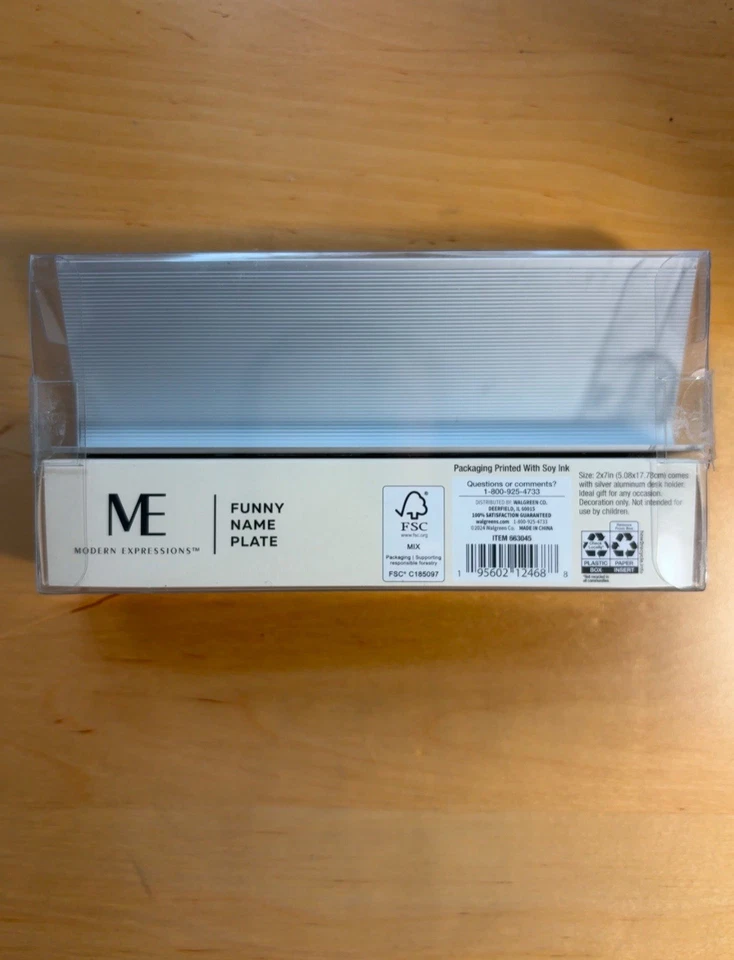 Placa de identificación placa de escritorio nueva Modern Expressions "I'm Kind Of A Big Deal" Foto 2 de 2
