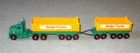 1960 MATCHBOX LESNEY-KING SIZE-K-16 DODGE TRACTOR & FRUEHAUF TIPPER TRAILER SET