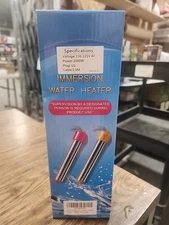 1500W Immersion Water Heater  Submersible Portable Electric Heaters 110-120V AC 