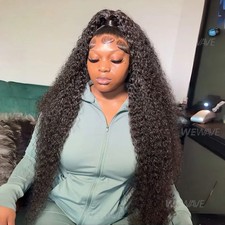Deep Wave 13X6 Hd Lace Frontal Wig 13X4 Water Wave Lace Front Human Hair Wigs