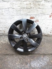 2019 SKODA CITIGO COLOUR EDITION MPI NF MK1 15" BLACK ALLOY WHEEL 185/55R15