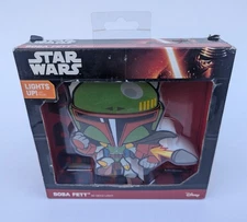 Disney Star Wars Boba Fett 3D FX Deco Mini LED Wall Light New • *NIB-VGC!*