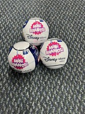 New/Sealed - Lot of 3 Zuru Mini Brands Disney Store Edition 5 Surprise Balls NWT
