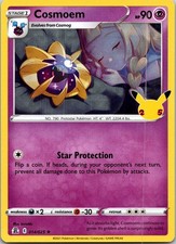 Cosmoem 014/025 Rare Celebrations Pokemon Holo Near Mint