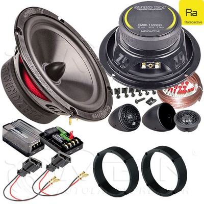 GROUND ZERO LAUTSPRECHER für AUDI A6 C6 / 4F 2004-2011 Heck Hinten 190W #AJHA