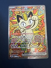Carta Pokémon Meowth Holo ex 121/088 INGLESE