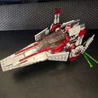 LEGO V Wing Starfighter Set 75039 missing one piece no box figures manual *read*