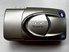 Olympus Stylus 150 Film Camera All Weather Zoom 37.5-150mm Everything works 