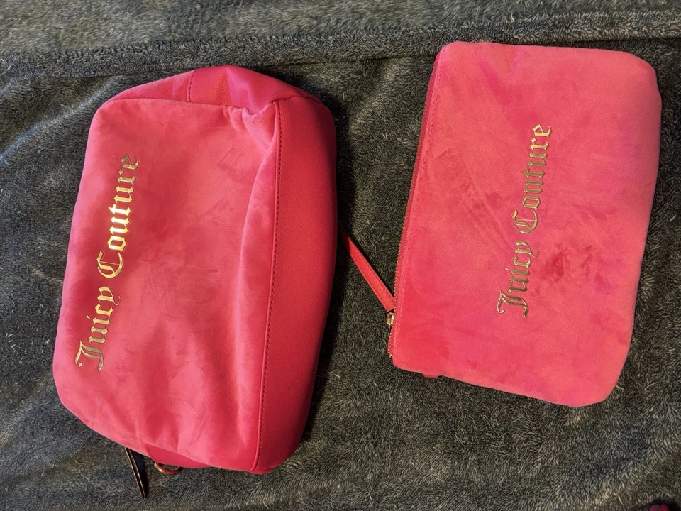 Pink Juicy Couture Travel Bag Set 6 Piece Travel Set - Image 2 of 4