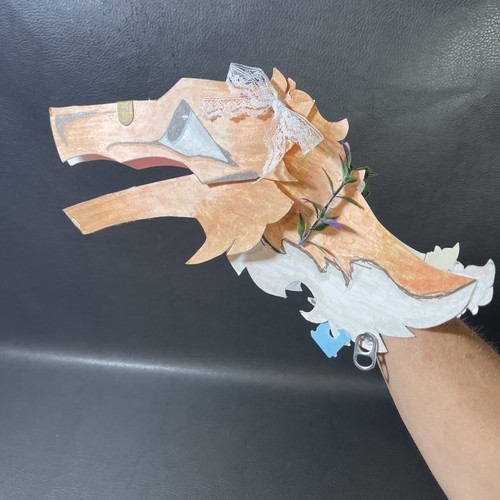 Gimli’s Handmade Medium Dragon Puppet -Gimli’s Dragons Official-Lulu Lilly 3.0