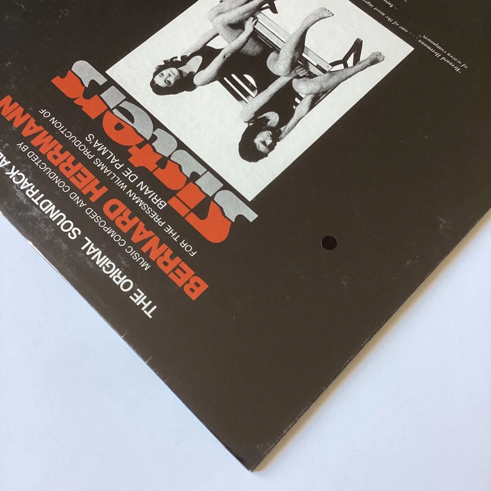 SISTERS ~ Bernard Herrmann *SEALED* Orig 1975 RARE Soundtrack HORROR QUAD LP NEW - Image 3 of 4