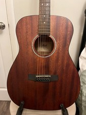 Beautiful Cort AF510M-OP Mahogany Open Pore Acoustic Guitar