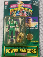 1994 SEALED Tommy Green Ranger Mighty Morphin Power Rangers Auto Morphin Bandai