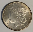 1897 San Francisco Morgan Silver Dollar. Excellent Condition!