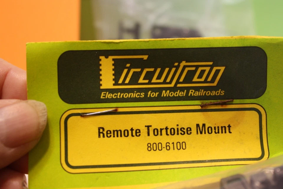 NIB Six Sets of 2 Piece Circuitron Remote Tortoise Mounts Cable and Actuator - Image 2 of 4