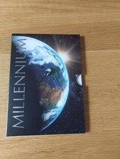 1999-2000 &pound;5- MILLENIUM - FIVE POUNDS BU-BRILLIANT UNCIRCULATED COIN PACK AB