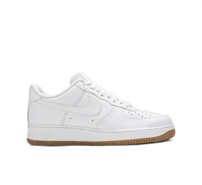 Size 13 - Nike Air Force 1 Low White Gum 2021 Authentic Mens - Brand New