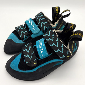 La Sportiva Climbing Shoes Womens 5.5 Blue Miura VS Rock Vibram XS Grip2