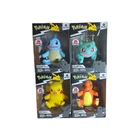 Pokemon Deluxe Vinyl LARGE 8" Figure Lot 4 Squirtle Pikachu Charmander Bulbasaur