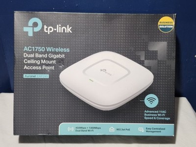 NEW ~ TP-LINK EAP245 AC1750 Wireless Dual Band Gigabit Ceiling Mount Access 