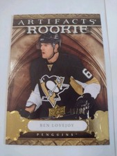 2009-10 Artifacts Gold Rookie Rc #165 Ben Lovejoy 45/50