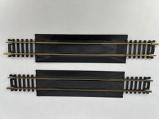 Unbranded HO Scale Lot of 2 9" Rerailer Straight Track Good Condition