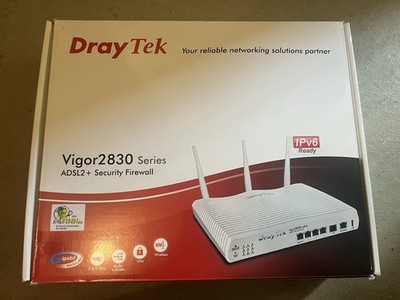 DrayTek Vigor 2830 ADSL2 + Security wall
