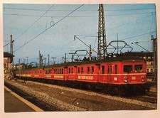 DB ELEKTRO-TRIEBWAGEN 465 001-6 + POSTKARTE UNBENUTZT SIEHE BILDER