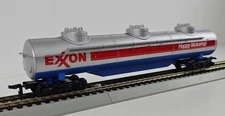 HO Tyco Exxon Oil Co 62' 3 Dome Tank Car GATX 46213
