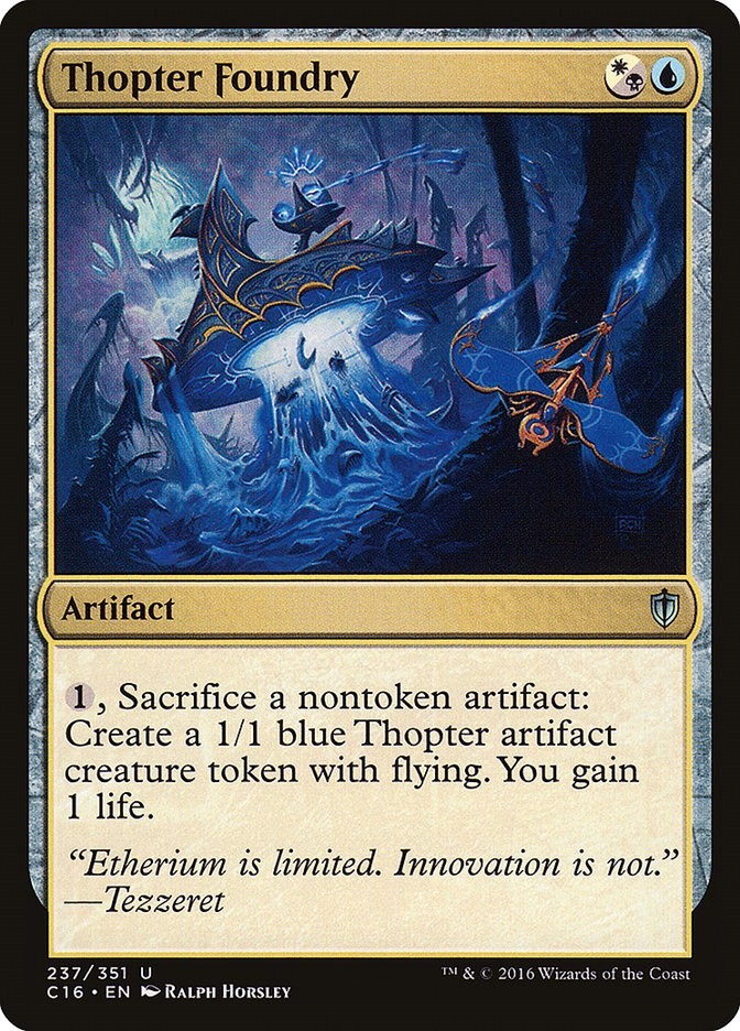 Thopter Foundry - LP MTG Commander 2016