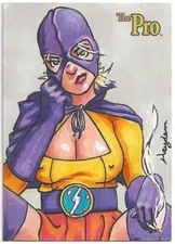 THE PRO 5Finity Artist Exclusive AE original art sketch card