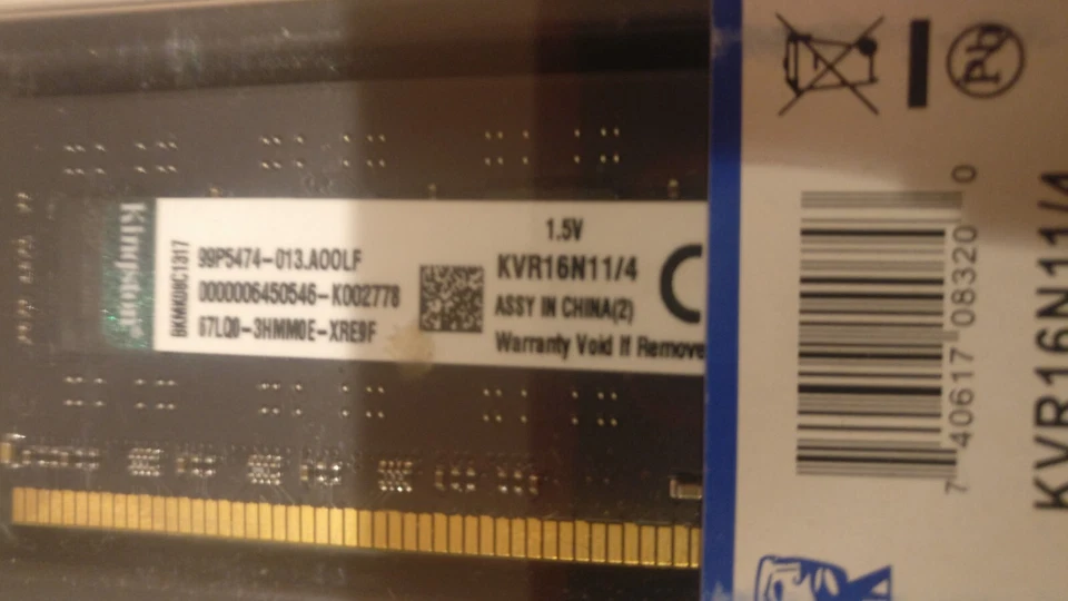 Kingston 4GB DDR3 Memory Stick 1600mHz - Image 4 of 4