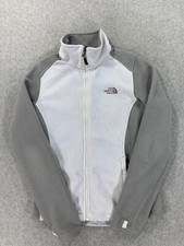 The North Face Midweight Fleece Full Zip Jacket Women's Small Gray