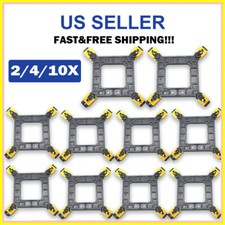2/4/10X Backplane Bracket for CPU Cooling Fan for Intel 775 1366 1155 Adjustable