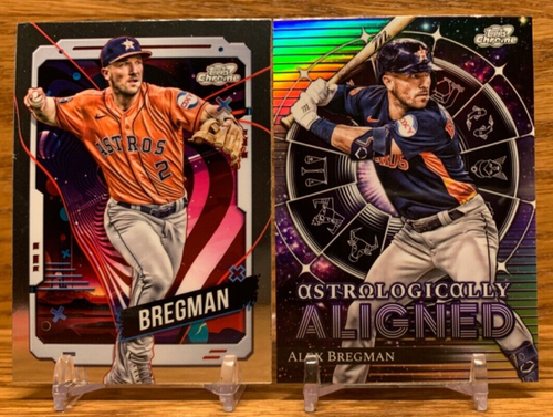 ALEX BREGMAN Astrologically Aligned Refractor LOT | 2024 Cosmic Chrome ASTROS