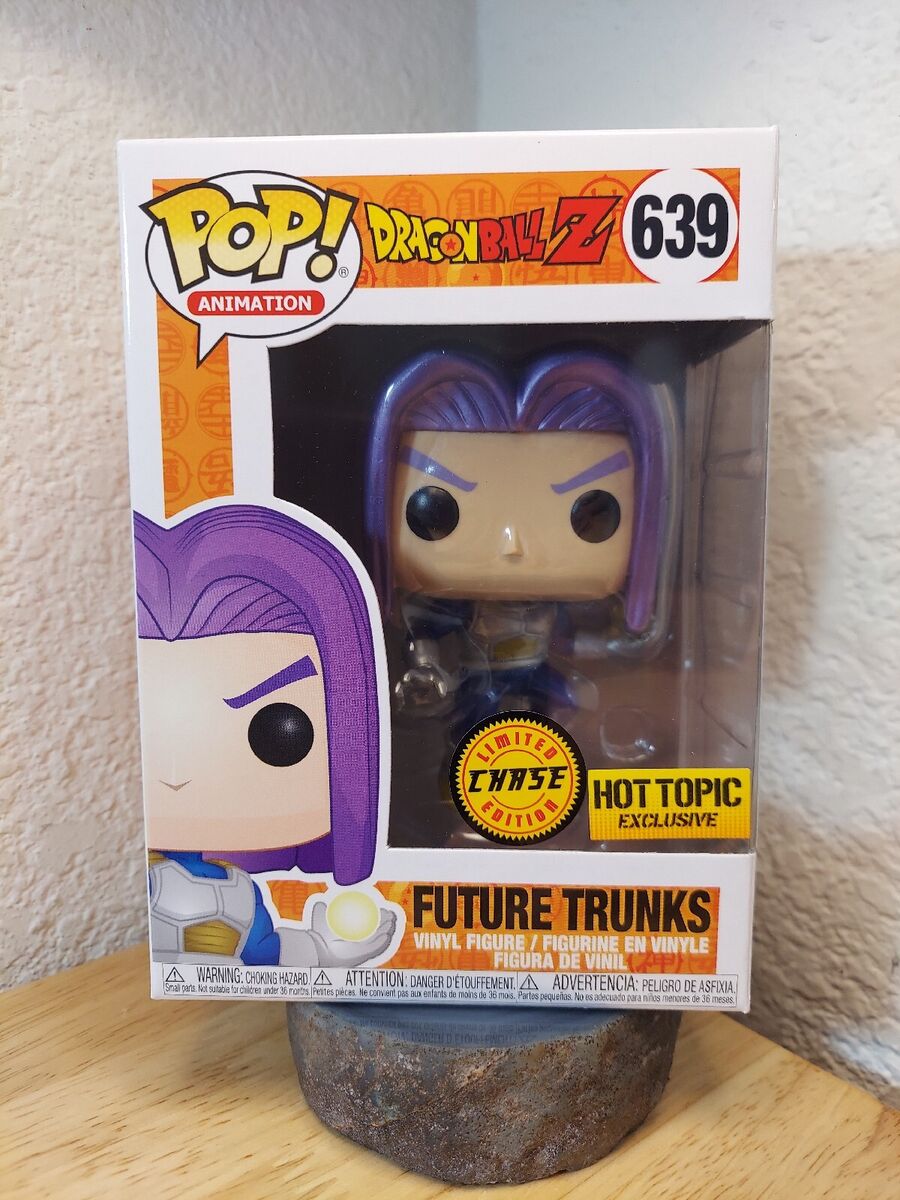Funko Pop! Future Trunks 639 Metallic Chase Vinyl Figure Funko Pop! Future Trunks 639 Metallic Chase Vinyl Figure